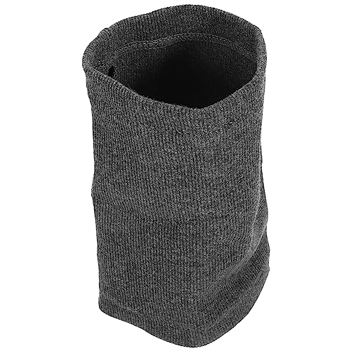 Abaodam 冬用犬耳カバー 軽量 快適なペット用イヤーマフで温かく保護 耳のストレス軽減 ノイズ防止 高弾性デザイン グレー
