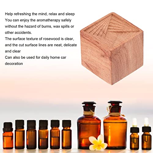Difusor aromático eléctrico de madera de rosa 8 piezas miniatura 5