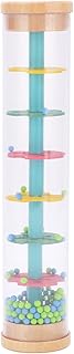 2 Pack Rainmaker, Rainmaker Mini Rain Stick Musical Instrument Toy, 8 Inch Rainfall Rattle Tube Rainstick Shaker Toy for Education