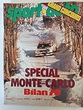  SPORT AUTO N°204 JANVIER 1979 Spécial Monte-Carlo bilan 78