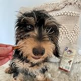 Carnello Welpenspaghetti – Leckerli für kleine Hunde, getreidefreier Hundesnack – Wiederverschließbarer Beutel (8 x 30g)