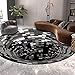 Produktbild miss-an Illusion Teppich | 3D Visueller Teppich, Weich | Polyesterfaser | rutschfest | Anti-Rutsch - Wirbel Teppichmatte Für Esszimmer Schlafzimmer Wohnzimmer Home Decor, 5 Größen