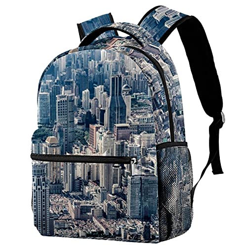 Sac à dos de voyage avec motif voiture multicolore pour homme et femme
