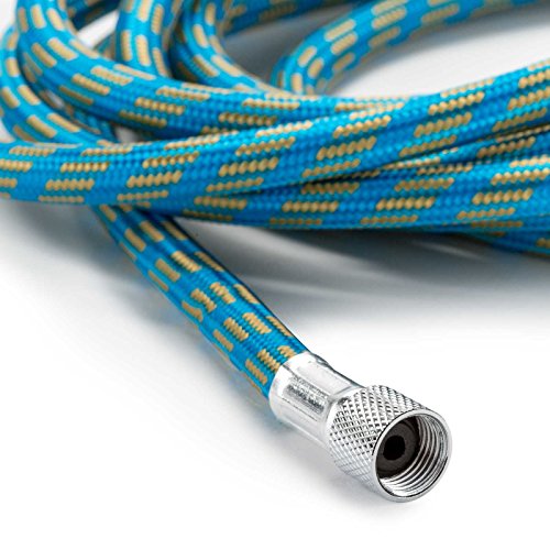 PointZero Airbrush 10' Braided Airbrush Air Hose - 1/8 in. BSP - Thumbnail 2