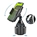 Yoocaa Cup Holder Phone Mount - Universal Car Phone Holder, Car Cell Phone Holder for All Smart Phones