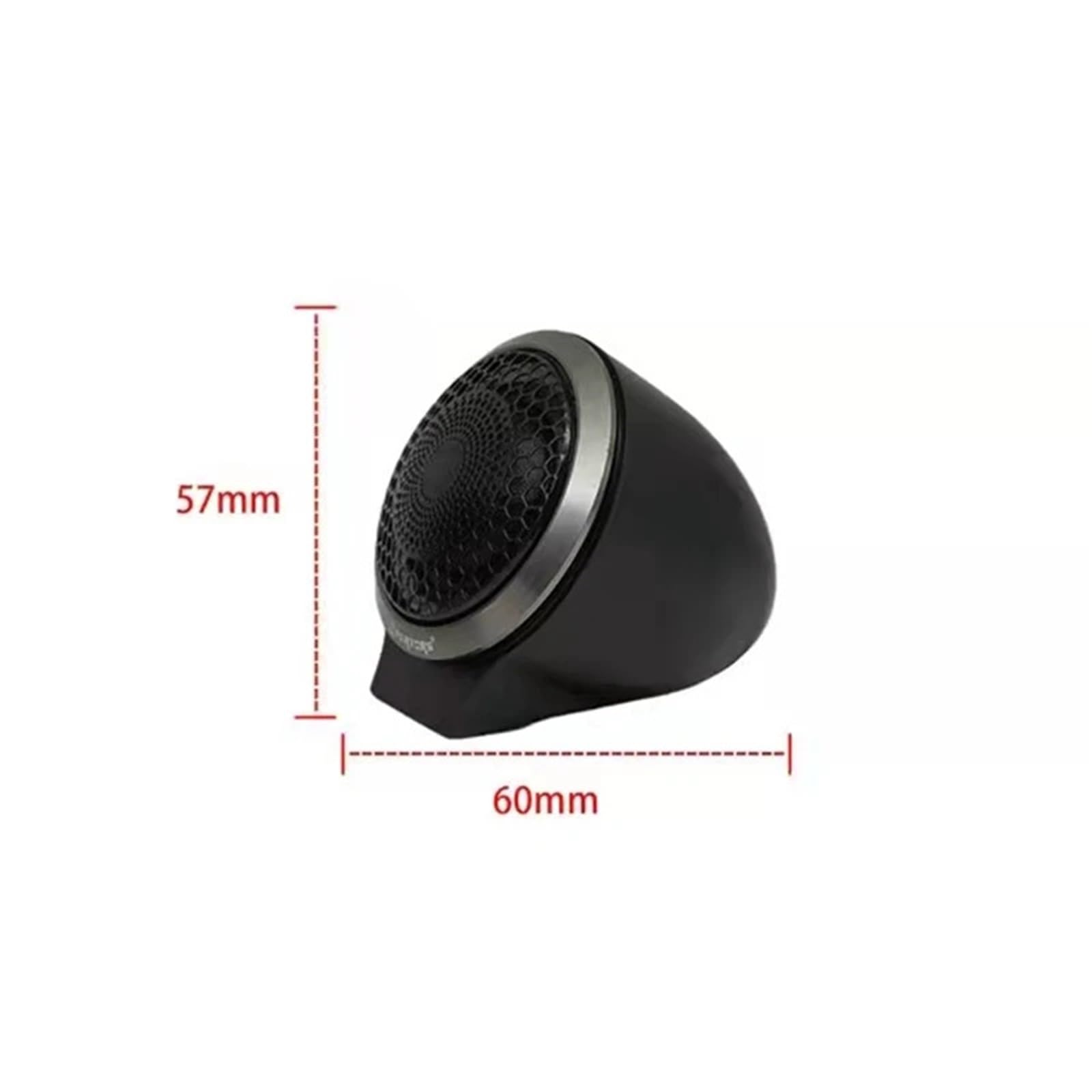 Altavoces de Coche Tweeter de Bola de película de Seda de 300 W, Juego de par de tweeters de Paso de bocina de Audio HiFi de Alta Potencia para Audio de automóvil Tweeters para Coche