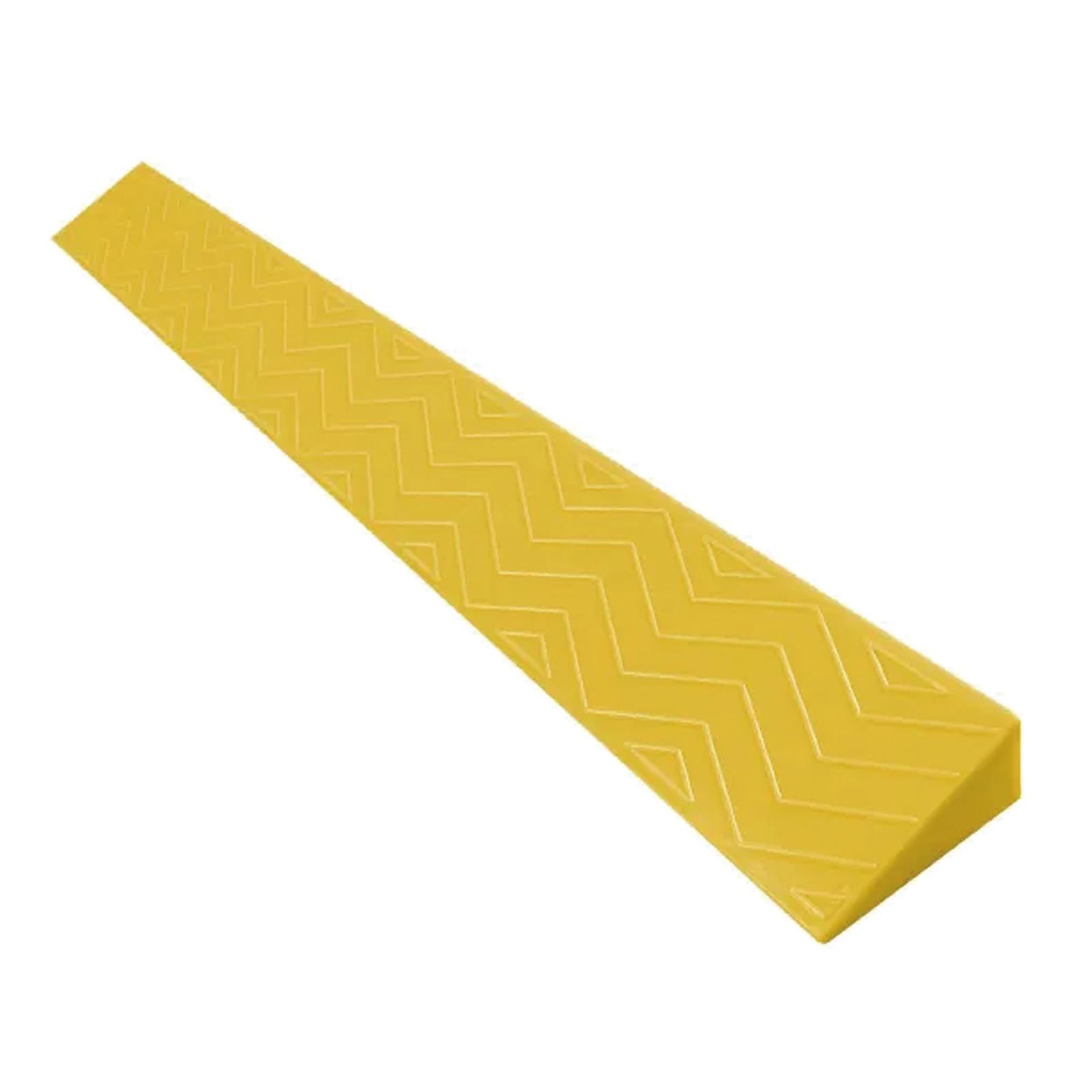 ZTZBFGM Yellow,100x10x3cm, Portable Threshold Ramps, Non-Slip Wheelchair Ramp 1-6.5Cm Rise Threshold Ramps Non-Slip Household Ramp Transition Strip Climbing Mat Anti-Slip for Cleaning Robot