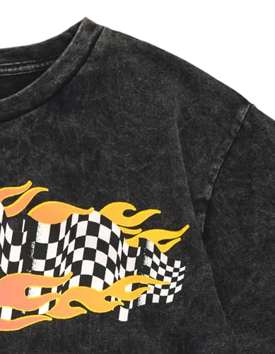 Monster Jam Adult T-Shirt Grave Digger El Toro Loco Megalodon3