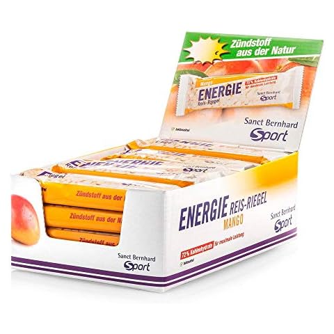 Sanct Bernhard Sport Energie Reis-Riegel Mango 20er-Pack Cover
