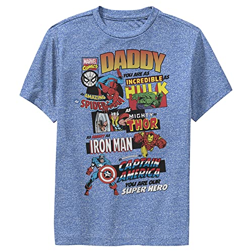 Marvel Ultimate Dad T-Shirt pour enfant en coton anti-irritation parfait pour l'école