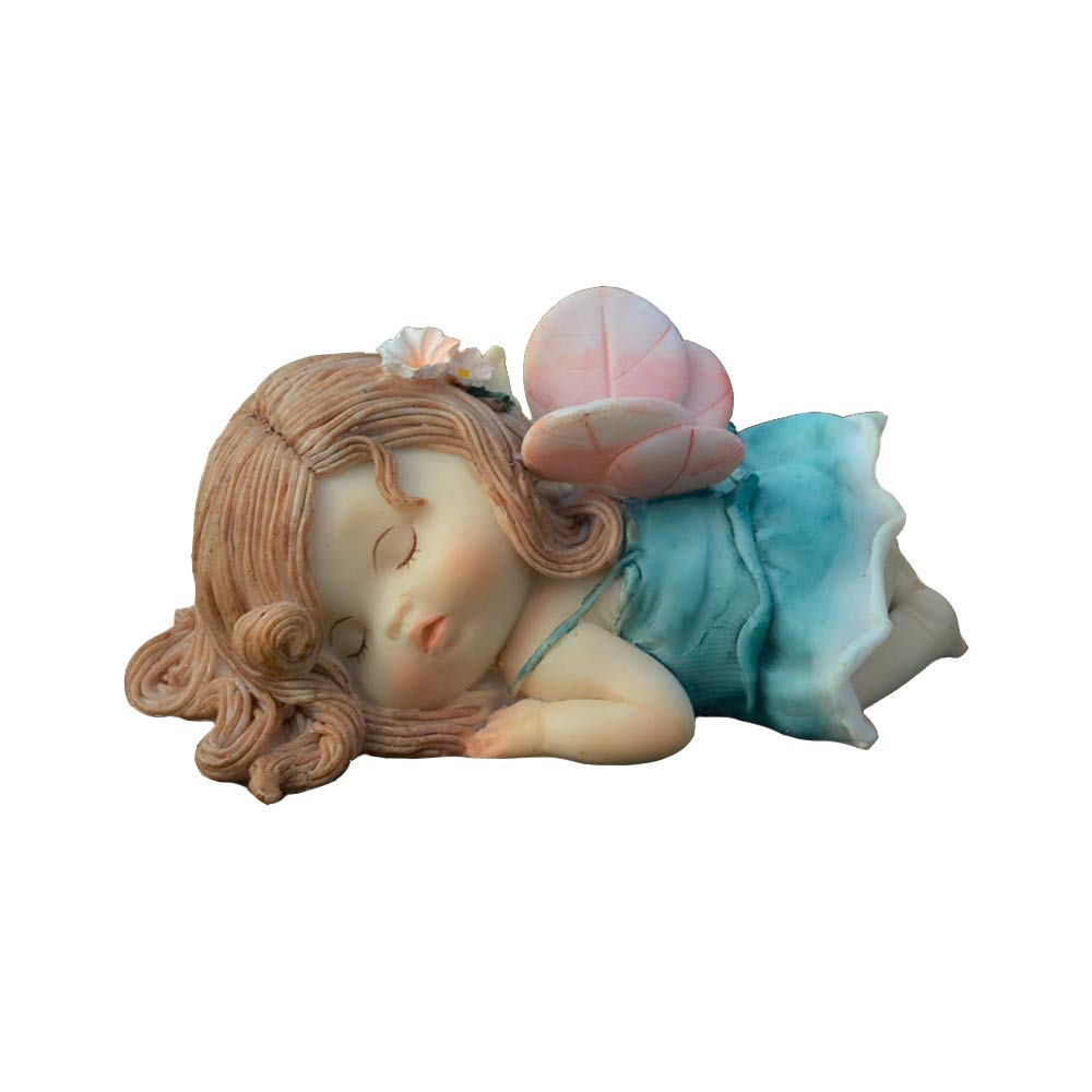 Gemmia Dreaming Fairy Miniature Fairy Garden Figurine- Statue