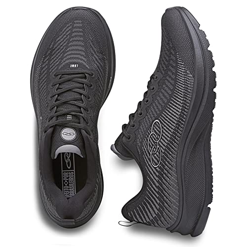 Tênis Lume, Olympikus, Masculino, Preto/Chumbo, 40