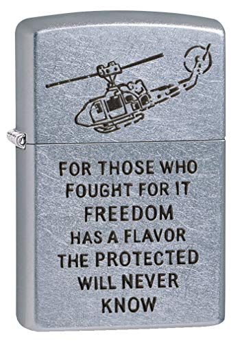 Zippo Encendedor Vietnam Trench Art Freedom miniatura 1