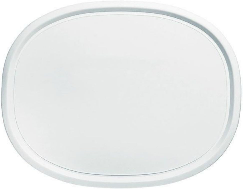 F-12-PC 1.5qt Oval French White Lid