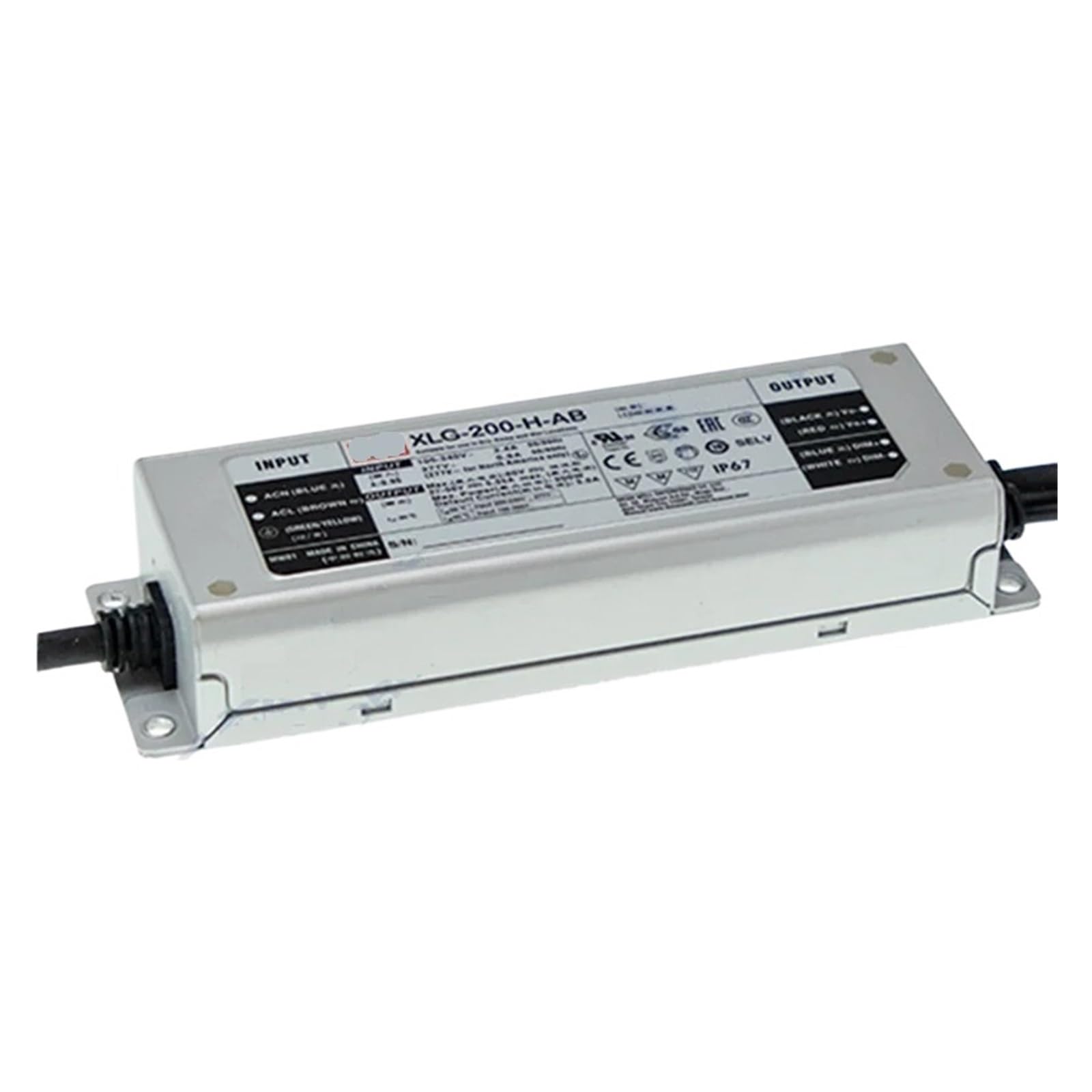 XLG-200-24-A transformateur pour illuminer votre terrasse et jardin la nuit