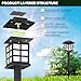 GIGALUMI Solar Outdoor Lights,12 Pack LED Solar Lights Outdoor Waterproof, Solar Walkway Lights Maintain 10 Hours of Lighting for Your Garden, Landscape, Path, Yard, Patio, Driveway