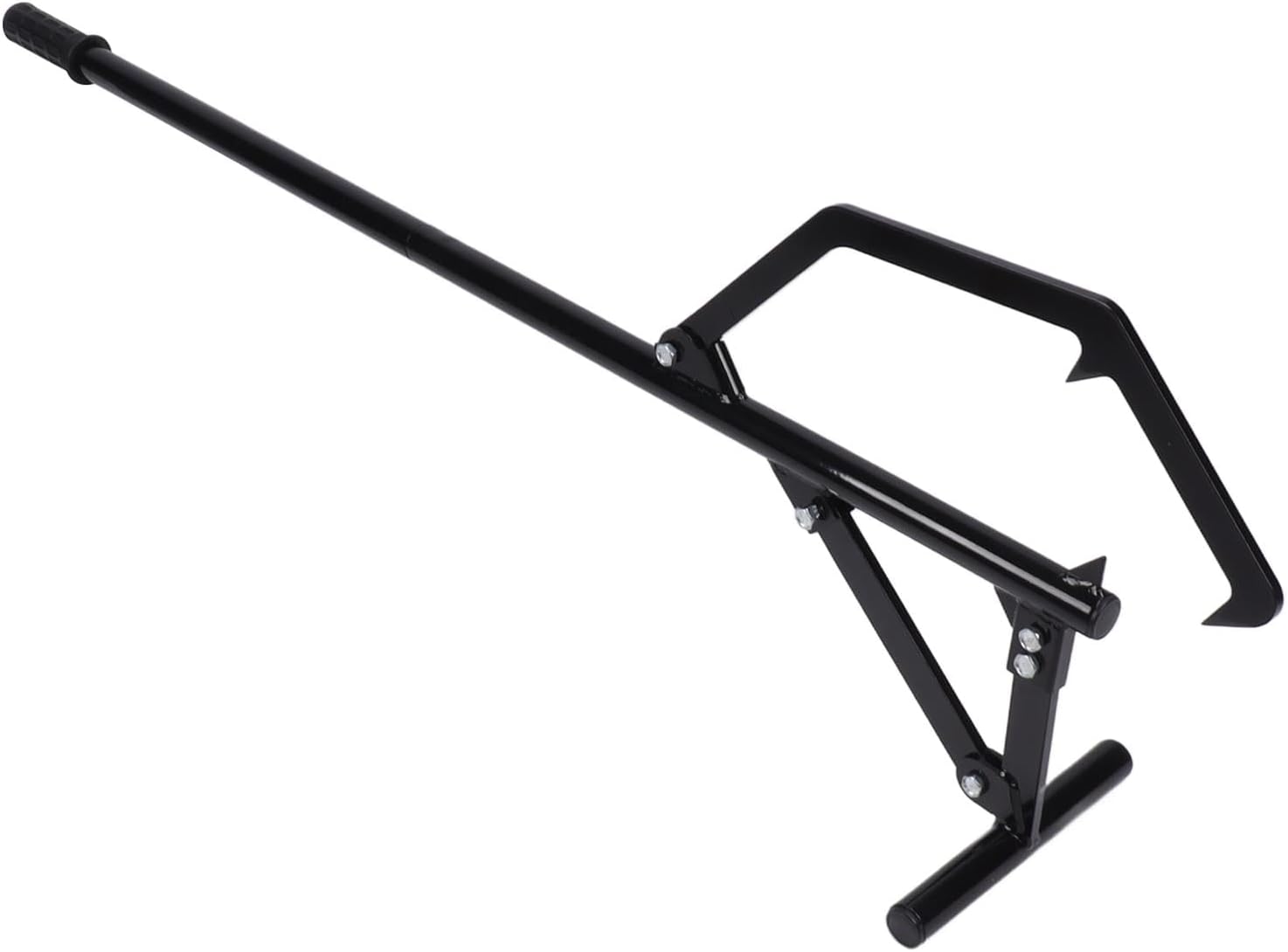Log Roller Logging Tool, 51 in Adjustable Log Lifter with Tilt Hook, High Strength Log Jack Splitter for Gardens and Farms