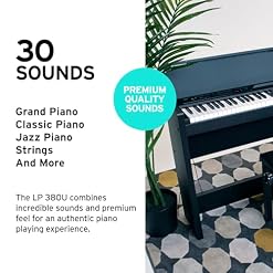 Korg LP-380U – Digital Piano with Stand – White - Les Beatles, Paul McCartney, John Lennon, RIngo Starr, George Harrison Korg LP-380U - Digital Piano with Stand - White – Image 2