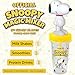 Snoopy Magic Mixer – Kids Make Their Own Chocolate Milk | Safe Bladeless Milk Mixer | BPA-Free Cup | Easy, Quiet | Official Snoopy Licensed