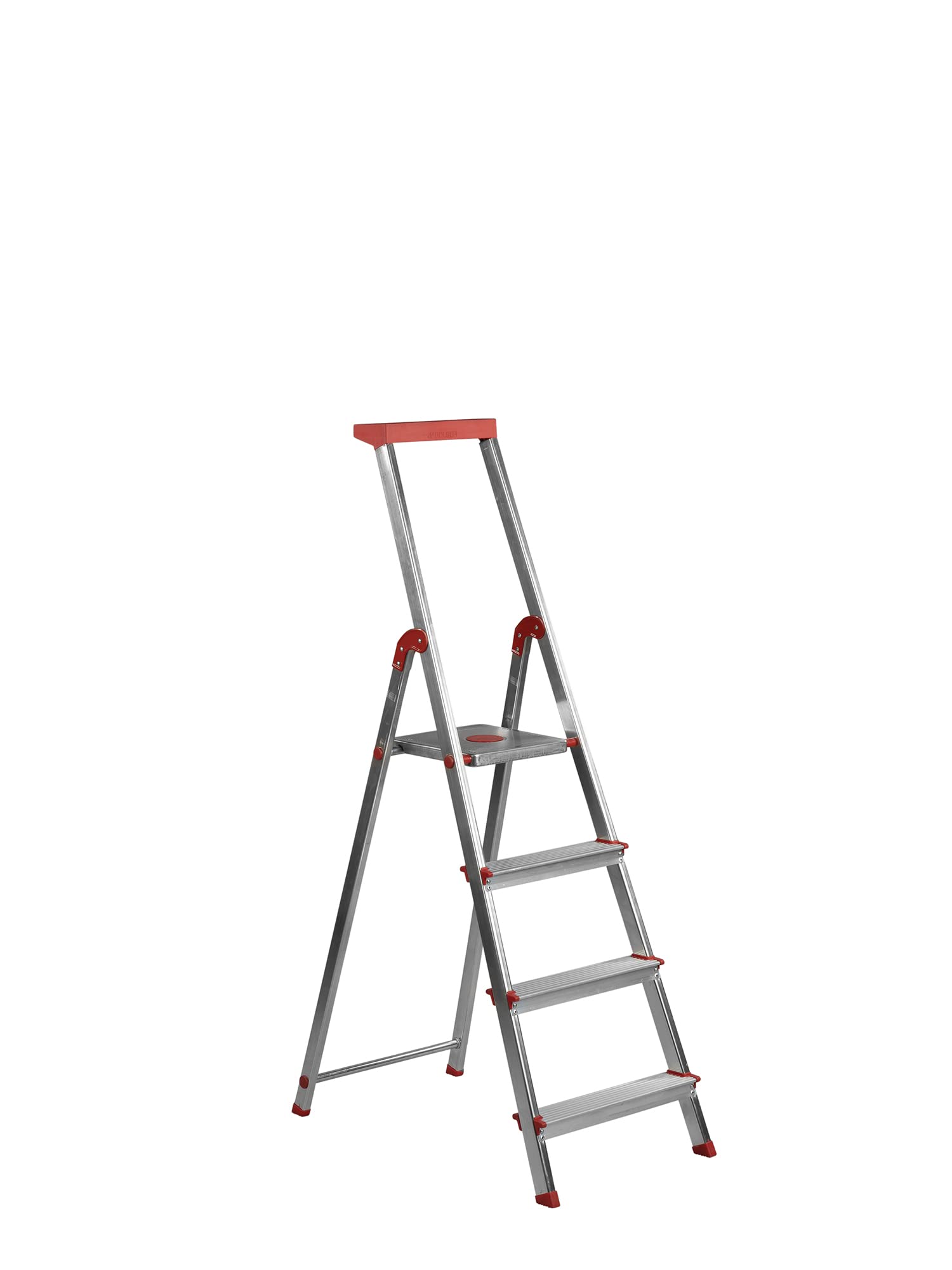 Escalera Aluminio Rolser BRICO 4 Peldaños. Certificada según Norma Europea EN-131 para Uso doméstico y Profesional.