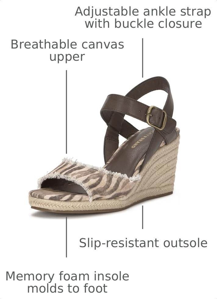 Image of Lucky Brand Women's Mindra Espadrille Wedge Sandal