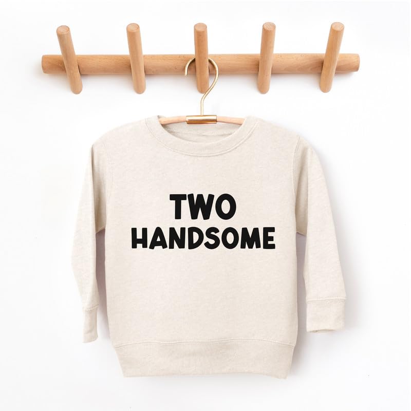 Bump and Beyond Designs 2nd Birthday Boy Shirt Two Handsome Sweatshirt3