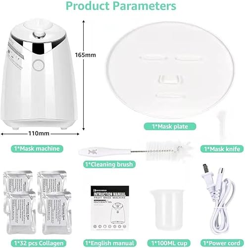 Miniatura 7 de Máquina para fabricar mascarillas faciales, máquina profesional de mascarillas faciales de bricolaje, máquina automática de mascarillas faciales de
