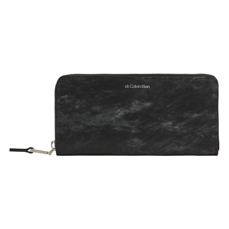   カルバンクライン ウォレット 長財布 ロゴ エンボス Calvin Klein カルバンクライン CK リアルレザーエンボス サイド