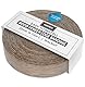 WoodPress 22mm Echt Nussbaum, Eisen-On Kantenanpassung – Hohe Qualität 7,5m Rolle – Vorgeklebt Holzfurnierband für die Einfache DIY-Anwendung – Bedeckt den Rand eines Standard-MDF-Panels