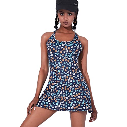 Robe d'été sans manche en coton premium style polo sport