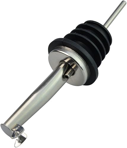 Miniatura 7 de 5 piezas de vertedores de botellas de vino, de acero inoxidable, boquilla abatible, tapones para botellas de vino, vertederos rápidos, botellas de