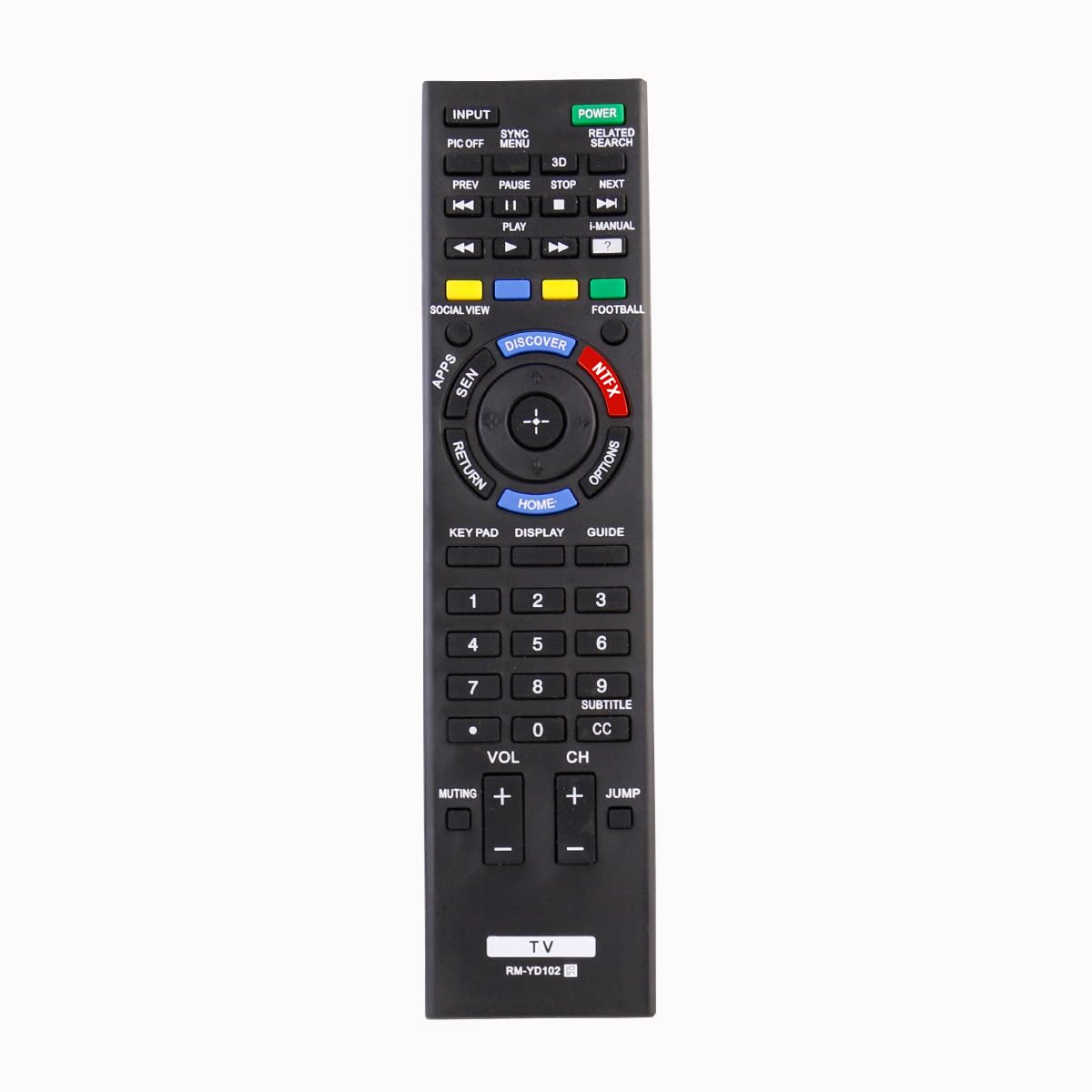 Amazon.com: RM-YD102 Rmyd102 Replacement Remote Control Applicable