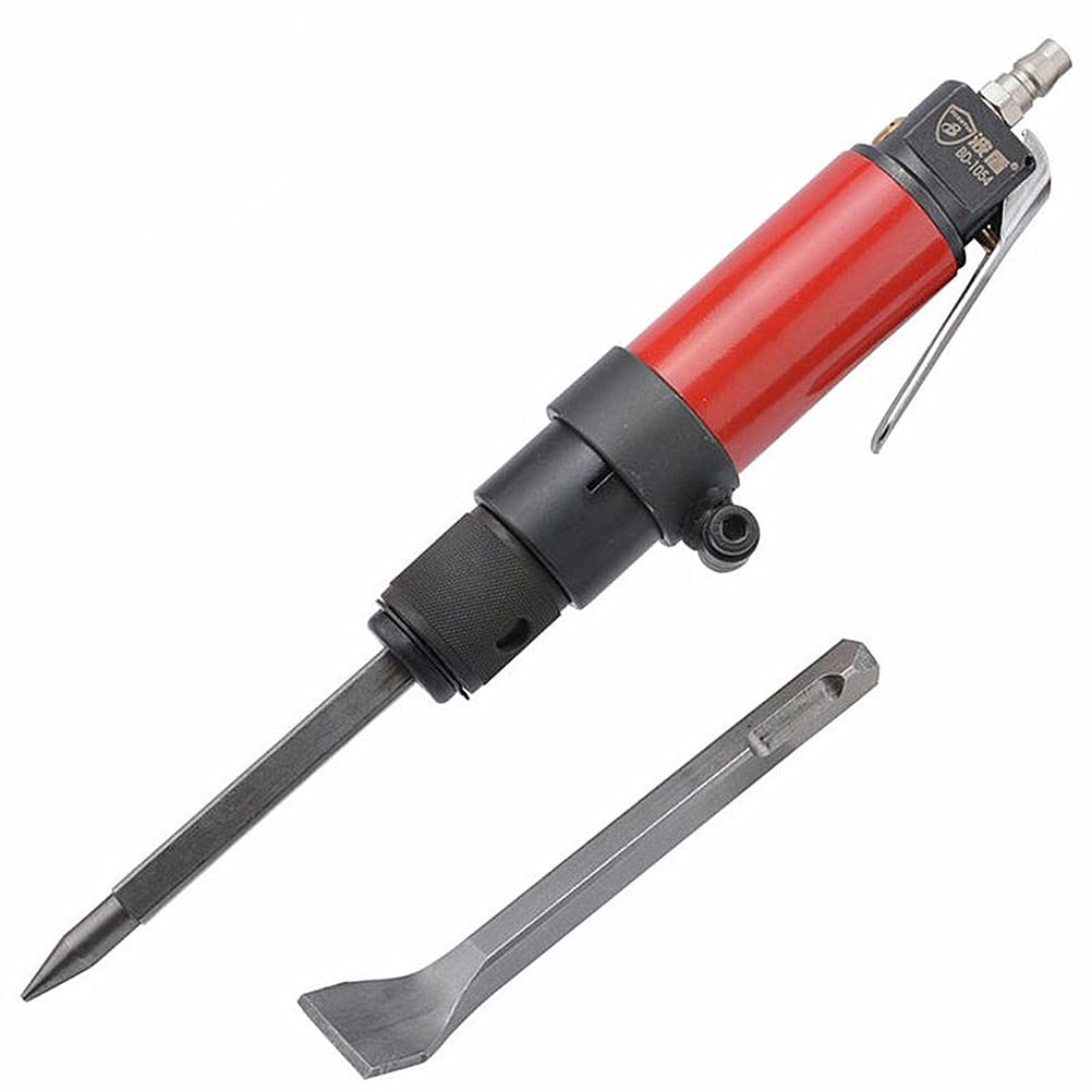 Pneumatic Air Shovel Chisel Pickax Pickaxe Machine for Removing Metal Burrs Welds Paint Scrap?Air Hammer Kit
