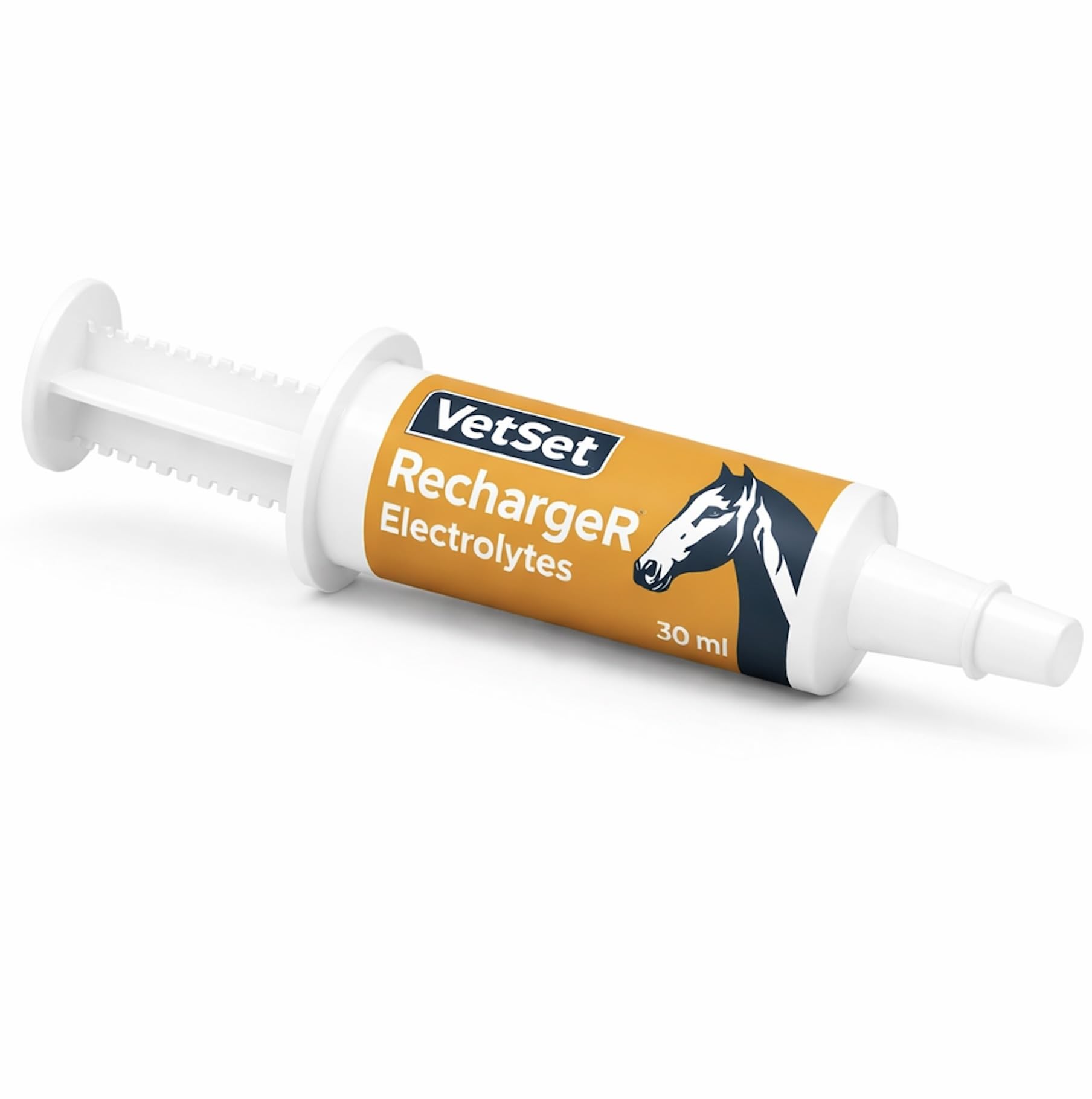 VetSet RechargeR | Horse Paste Electrolytes | Fast-Acting Equine Electrolyte Formula for Rehydration & Recovery | Restores Energy, Salts & Minerals After Exercise (30ml Syringe, Pack of 1)