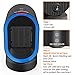AUZKIN Small Space Heater Oscillating Heater, Fast Heating Ceramic Desk Heater With Overheat Protection,Tip-Over Protection For Office