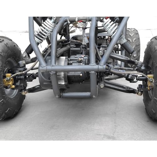 ICONSPORTSS 72V 1500W Brushless DC Differential Motor with 4-Wheel Drive Axle Kit Front Drive Half Axle Suspension Swingarm Assembly - Complete Set for DIY Electric Go Kart, ATV, Quad, Trikes