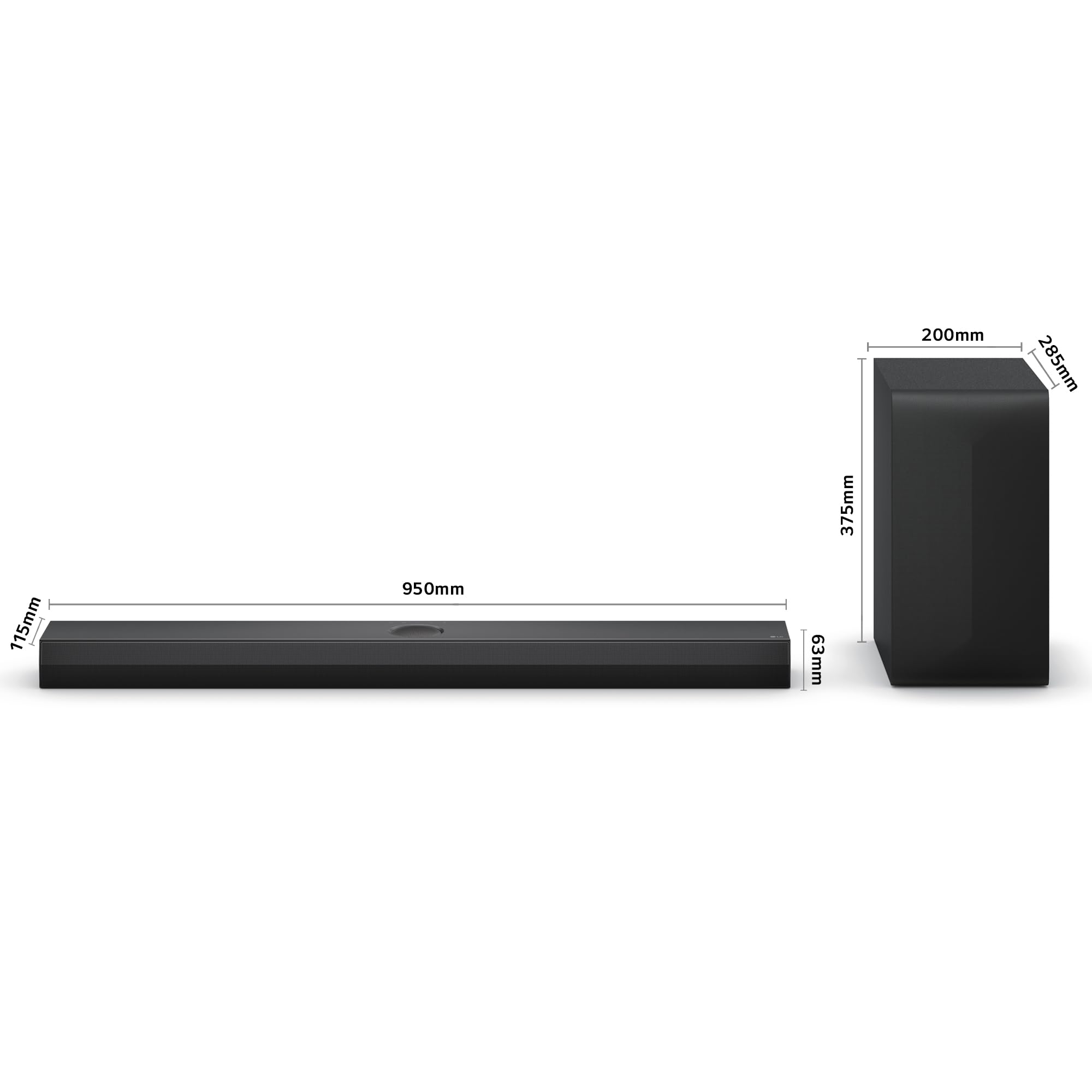 LG S70TY - Barra de Sonido Inteligente, 400W, 3.1.1 Canales, Sonido Envolvente Dolby Atmos y DTS, Amplia Conectividad, Bluetooth, USB, Entrada Óptica, Negro