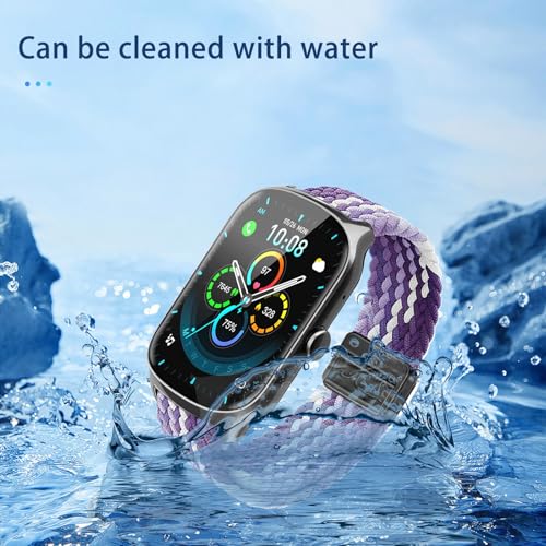 Correa nylon trenzado para STECEi S68 smartwatch miniatura 4