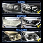 Car Headlight Restoration Kit: Clear from Foggy Yellowing & Oxidation - Image 4