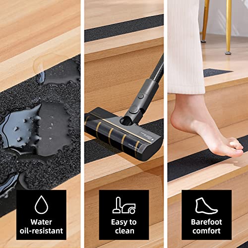 Image of Reniteco Anti Slip Tape - 2 inch x 33Ft, Black Heavy Duty Grip Tape - High Adhesion & Waterproof, No Residue Removal for Outdoor Stairs, Tile, Shower, Bathtub - Extra Grip Safety Tape