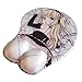 BETOT Boob Mouse Pad with Wrist Rest 3D Mousepad Anime Mouse Pads Gaming Mouse Mat Light Pink