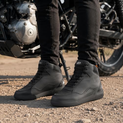 Image of Clan Torque Waterproof D3O Motorcycle Riding Shoes