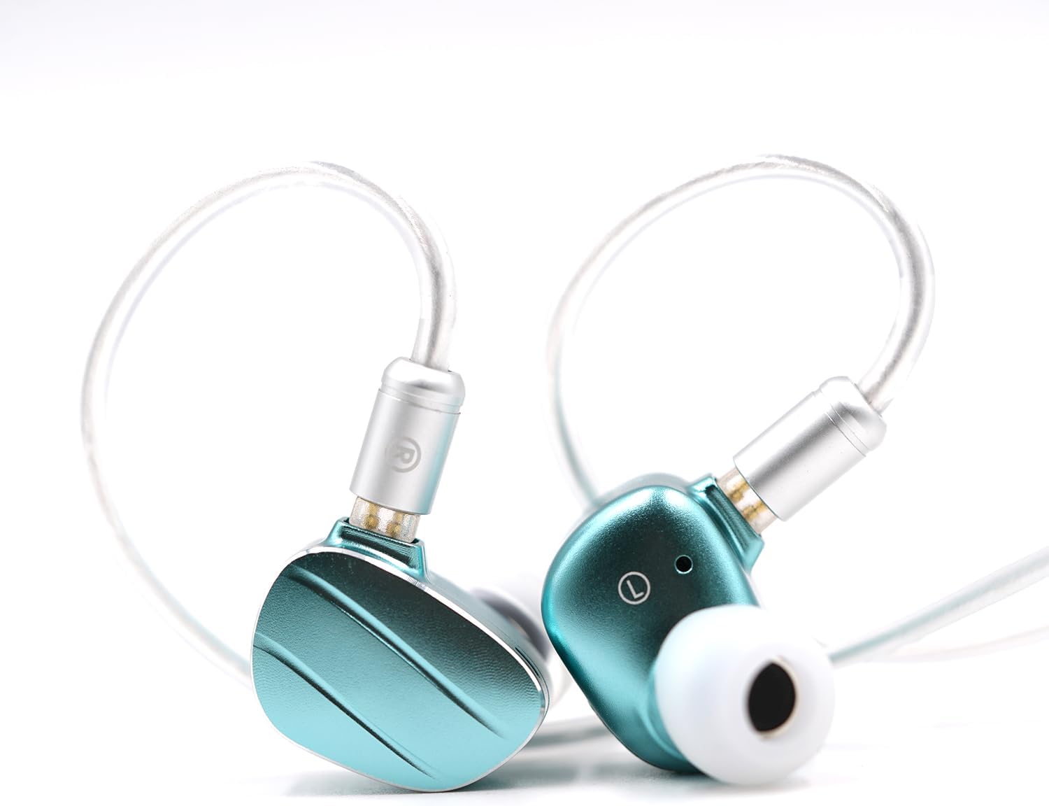 BQEYZ Cloud in-Ear Monitor Earphones, 10mm Dual-Cavity LCP Dynamic Driver IEM Earbuds, HiFi Wired Headphones with Airflow Tuning System for Audiophiles/Musicians (Black, 2.5mm)