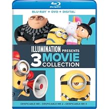 Illumination Presents 3-Movie Collection Despicable Me / Despicable Me 2 / Despicable Me 3 Blu-ray + DVD + Digital