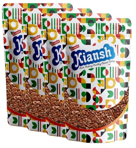 Image of Kiansh Dry fruits Nuts And Seeds (Alsi /Flax Seeds, 800g)