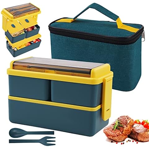 Misvayli 2 Layer Leak Proof Bento Box Cover