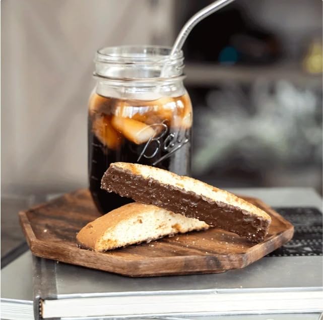 Biscotti, Almond Dark Chocolate, 25 ct