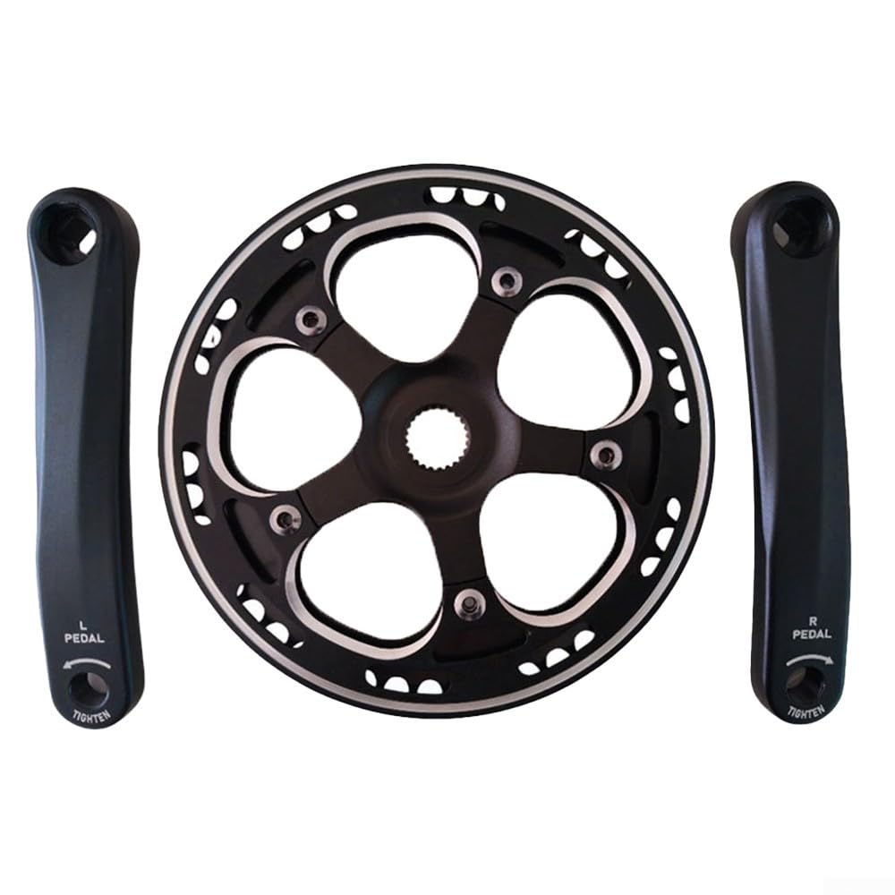 Guarnitura E-Bike 24T Interna per coppia Ottimizzata Guarnitura