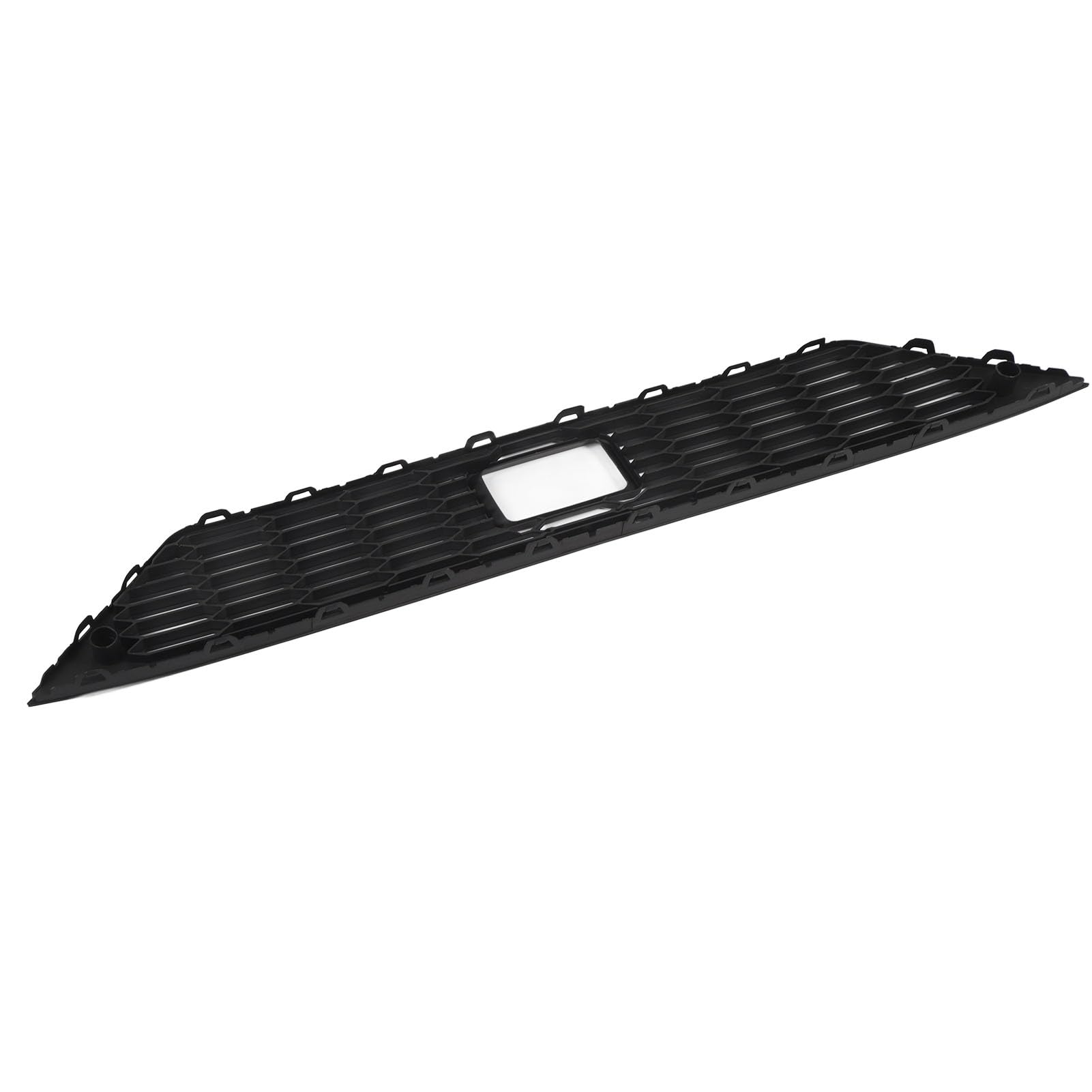 Unterer Kühlergrill der Frontsto?stange 5F0853667M Schwarzes ABS-Frontsto?stangenzentrum, rost- und Kratzfestes Mesh-Untergitter für SEAT Leon 5F MK3