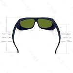 FreeMascot Professional OD 8+ 190nm-450nm/ 800nm-1100nm Wavelength Laser Safety Glasses